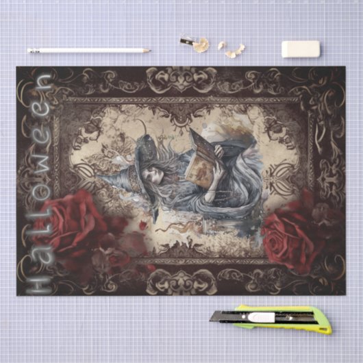 Mystical Witch Tissuepapier (Craft)