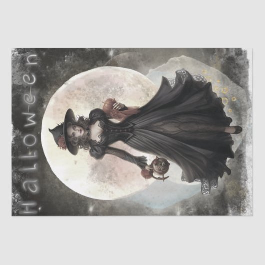 Mystical Witch Tissuepapier (Voorkant)