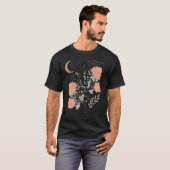 Mystical Witchy 777 Angel Number Snake Flower Aest T-shirt (Voorkant volledig)