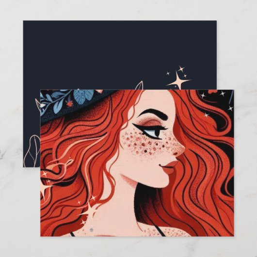 Mystical Witchy Collectie Briefkaart - Briefkaart (Voorkant / Achterkant)