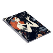 Mystical Witchy Spiral Photo Notitieboek (Rechterzijde)