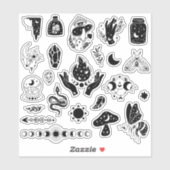 Mystical Witchy Sticker Pack (Vel)