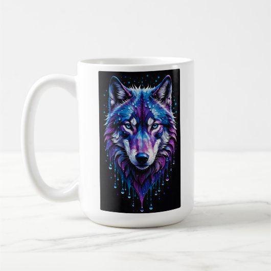 Mystical Wolf Koffiemok (Links)