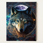 Mystical Wolf Moon Mandala Planner (Achterkant)