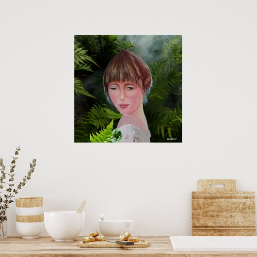 Mystical Woman Poster (Keuken)