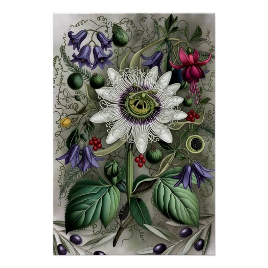 Mystical Woodland Moth Perfect Poster (Voorkant)