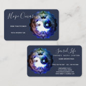 Mystical Yin Yang, Spiritueel Holistisch Visitekaartje (Voorkant / Achterkant)