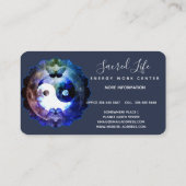 Mystical Yin Yang, Spiritueel Holistisch Visitekaartje (Achterkant)