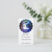 Mystical Yin Yang, Spiritueel Holistisch Visitekaartje (Staand voorkant)