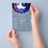 Mystical Yin Yang, Spirituele holistische dienst Flyer (Hand)