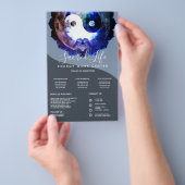 Mystical Yin Yang, Spirituele holistische dienst Flyer (Hand)