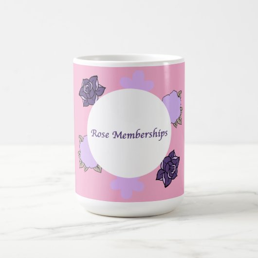MysticalRoseFavours Rose Memberships Mug Koffiemok (Center)