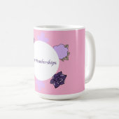 MysticalRoseFavours Rose Memberships Mug Koffiemok (Voorkant rechts)