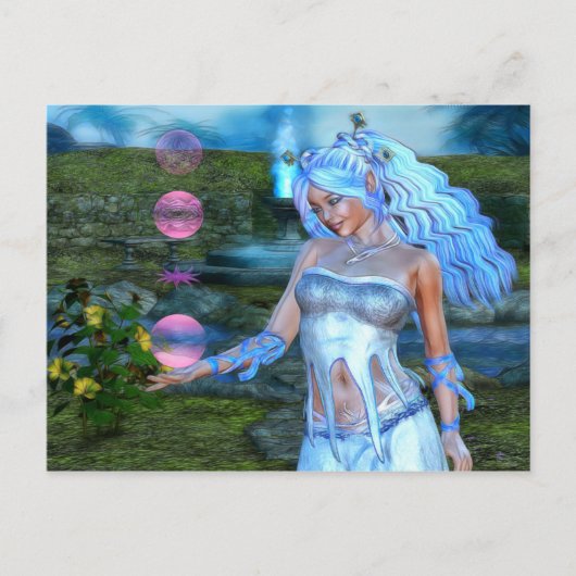 Mysticals Lake Briefkaart (Voorkant)