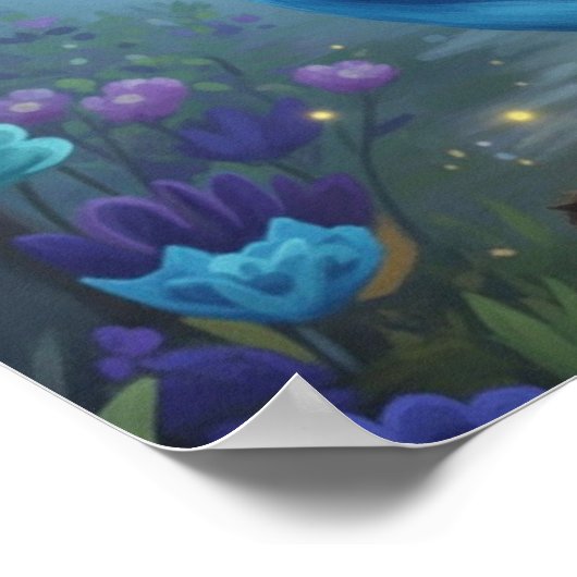 MysticBlueJay Poster (Hoek)