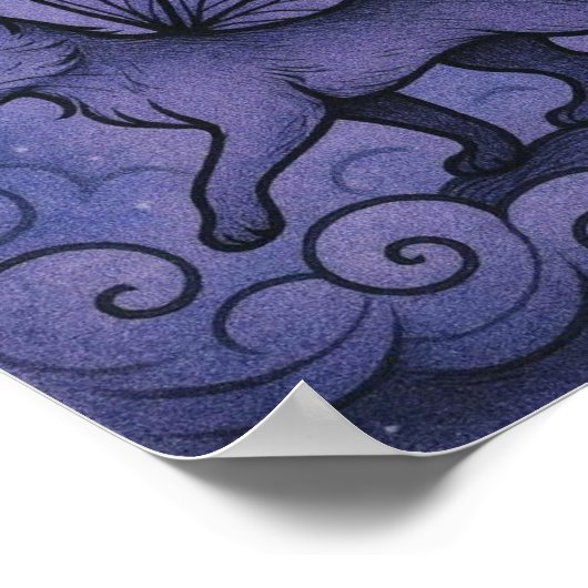 MysticButterFlyCat Poster (Hoek)