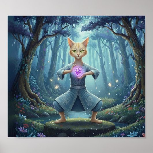 MysticCrystalFlow Poster (Voorkant)