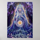 MysticDaisyGoddess Poster (Voorkant)