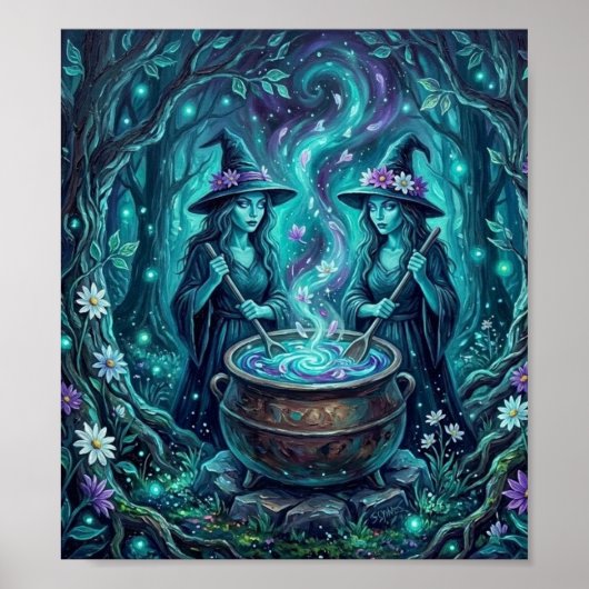 MysticDaisyHeksen Poster (Voorkant)