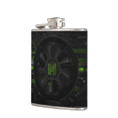 Mysticke kern gepersonaliseerde fles heupfles (Links)