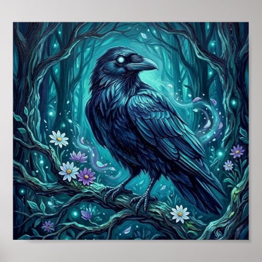 MysticMoonRaven Poster (Voorkant)