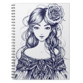 MysticRose Notitieboek (Voorkant)