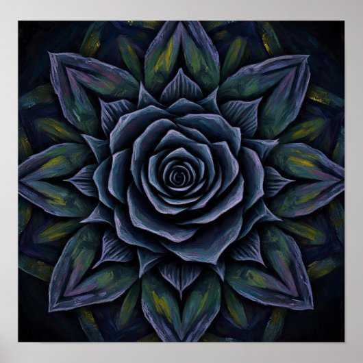 MysticRose Poster (Voorkant)