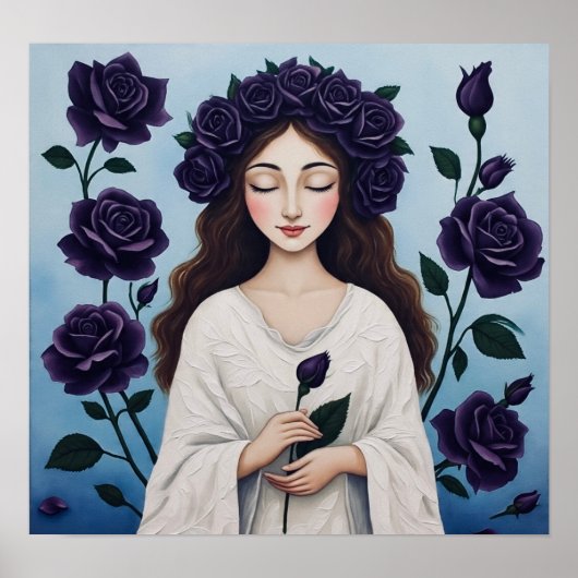 MysticRose Poster (Voorkant)