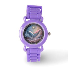 Mystics Scape Lila Horloge