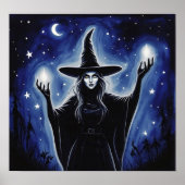 MysticStarWitch Poster (Voorkant)