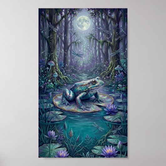 MysticSwampFrog2 Poster (Voorkant)