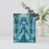MysticWaterFallHeks Briefkaart (Staand voorkant)