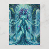 MysticWaterFallHeks Briefkaart (Voorkant)