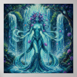 MysticWaterFallHeks Poster