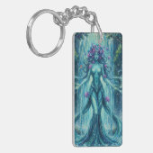 MysticWaterFallHeks Sleutelhanger (Voorkant Links)