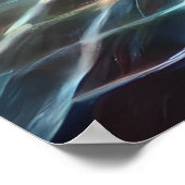 Mystiek Abstract Poster surrealistische kunst voor (Hoek)