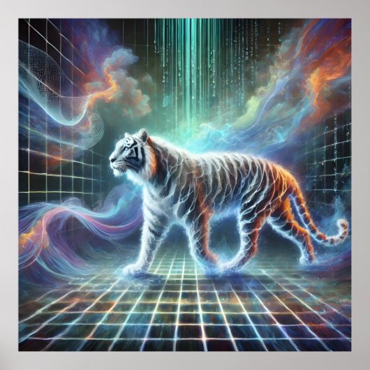 Mystiek Abstract Poster surrealistische kunst voor (Voorkant)