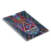 Mystiek alziend oog notitieboek (Rechterzijde)