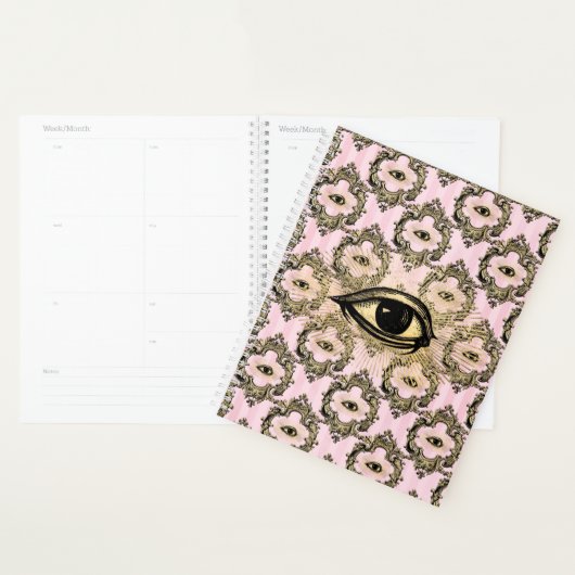 Mystiek alziend oog planner (Display)