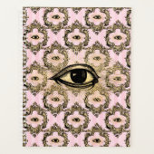 Mystiek alziend oog planner (Voorkant)