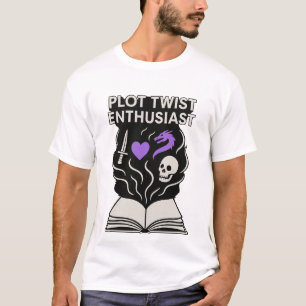 Mystiek boekliefhebber T-shirt – Fantasy & Literai