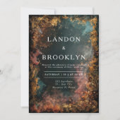 Mystiek Bos bruiloft uitnodiging (Voorkant)