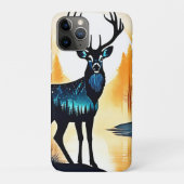 Mystiek bos hert Case-Mate iPhone case (Achterkant)