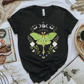 Mystiek Celestial Groene Luna Moth shirt