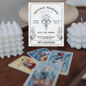 Mystiek derde oog hemelse maan holografisch flyer