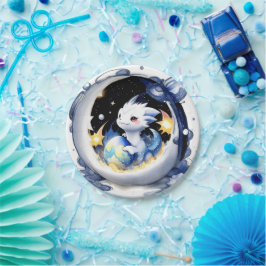 Mystiek Dragon Baby shower Papieren Bordje