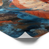 Mystiek Dragon Fantasy Poster (Hoek)