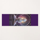 Mystiek en mediteren yogamat (Voorkant (horizontaal))