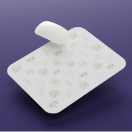 Mystiek Etherisch Schattige Vrouwelijk Meisje Muismat