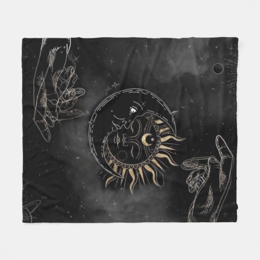 mystiek fleece deken (Voorkant (Horizontaal))